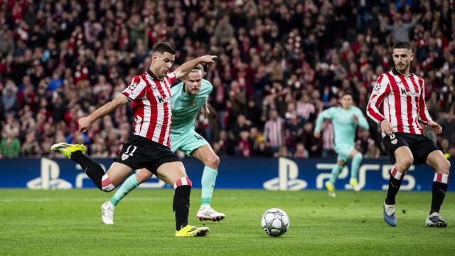 Gorka Guruzeta ha cuajado una notable Champions goleadora. / ATHLETIC CLUB
