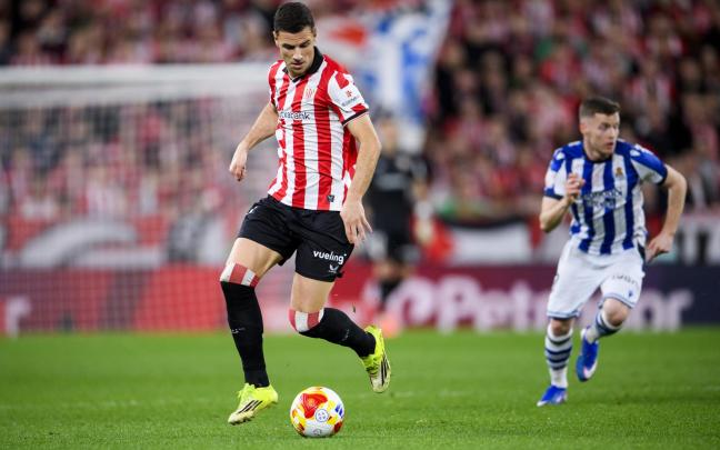Gorka Guruzeta no pudo batir a la Real en la ida. / ATHLETIC CLUB