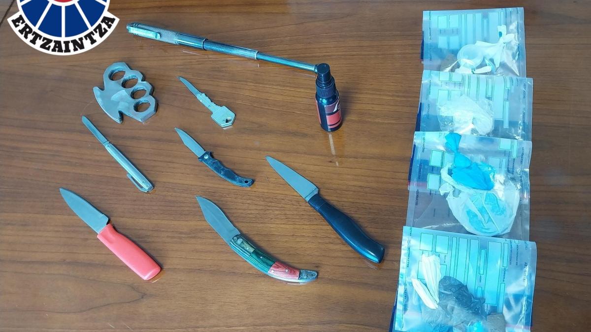 Material requisado en el Plan de Acción efectuado en Ugao Miraballes