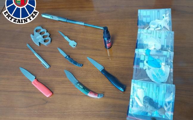 Material requisado en el Plan de Acción efectuado en Ugao Miraballes