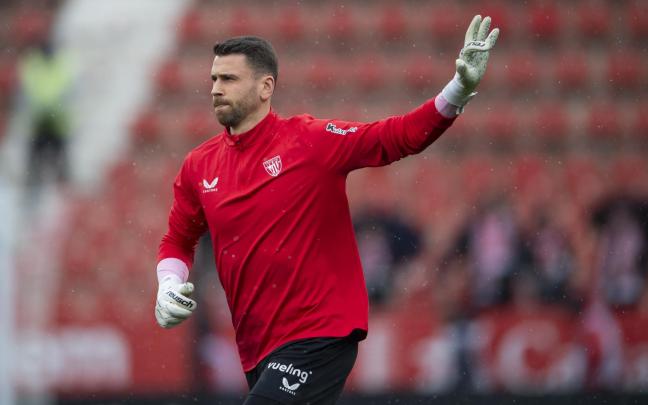 Ocho partidos le quedan a Simón para dar la bienvenida al cero en su portería y acabar con la mala racha. / ATHLETIC CLUB