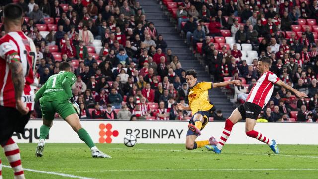 Gorka Guruzeta hace el único gol del Athletic ante el Villarreal / Athletic Club
