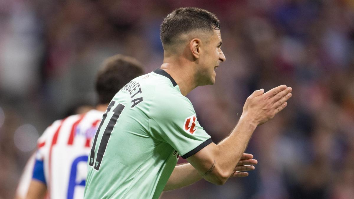 Guruzeta es, de largo, el león más inspirado ante las porterías enemigas. / ATHLETIC CLUB