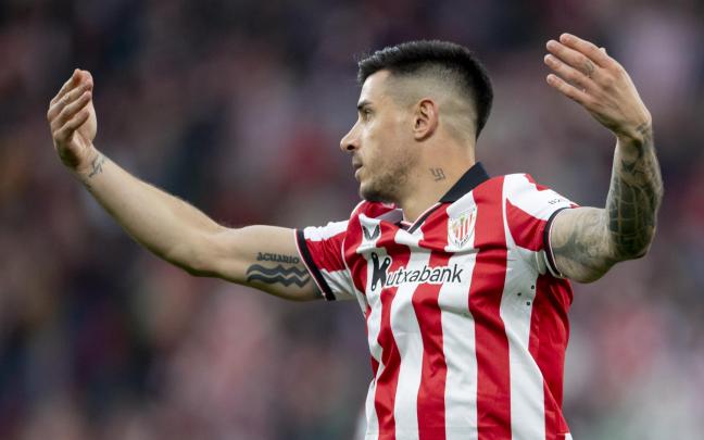 Yuri Berchiche, todo un seguro en el lateral izquierdo, finaliza contrato el 30 de junio próximo. / ATHLETIC CLUB