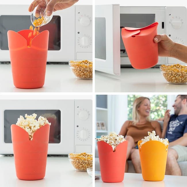 Palomiteras de Silicona Plegables Popbox InnovaGoods