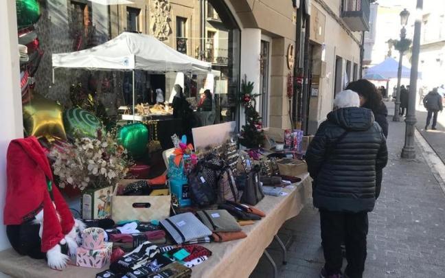 Un expositor en una pasada edición de Neguko azoka.