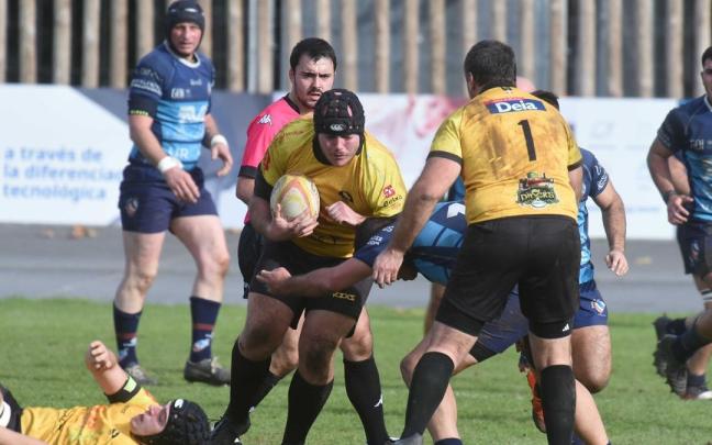 Imagen de un partido del Getxo Rugby. Imagen de un partido del Getxo Rugby.
