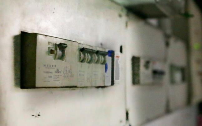 Imagen de un cuadro eléctrico. Imagen de un cuadro eléctrico.
