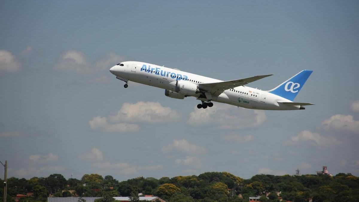 Avión de Air Europa.