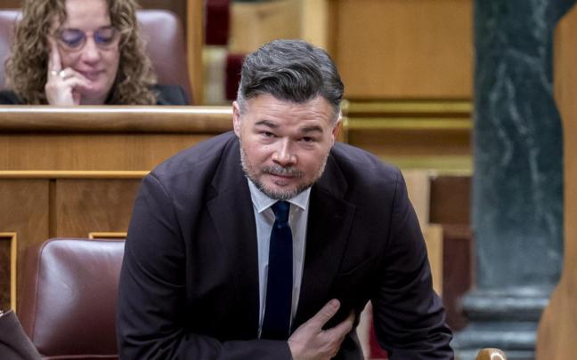 Gabriel Rufián. portavoz de ERC en el Congreso de los Diputados.
