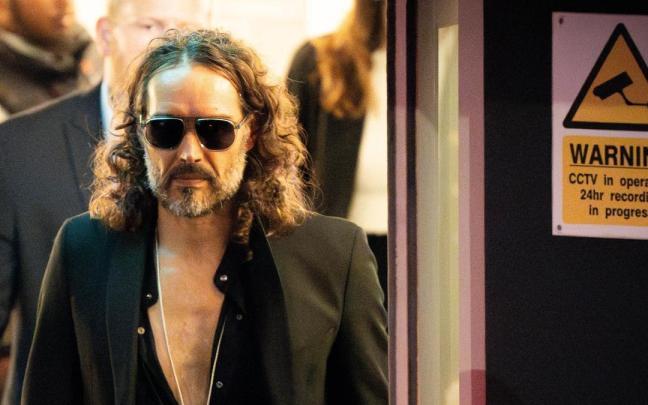 El actor Russell Brand. El actor Russell Brand.
