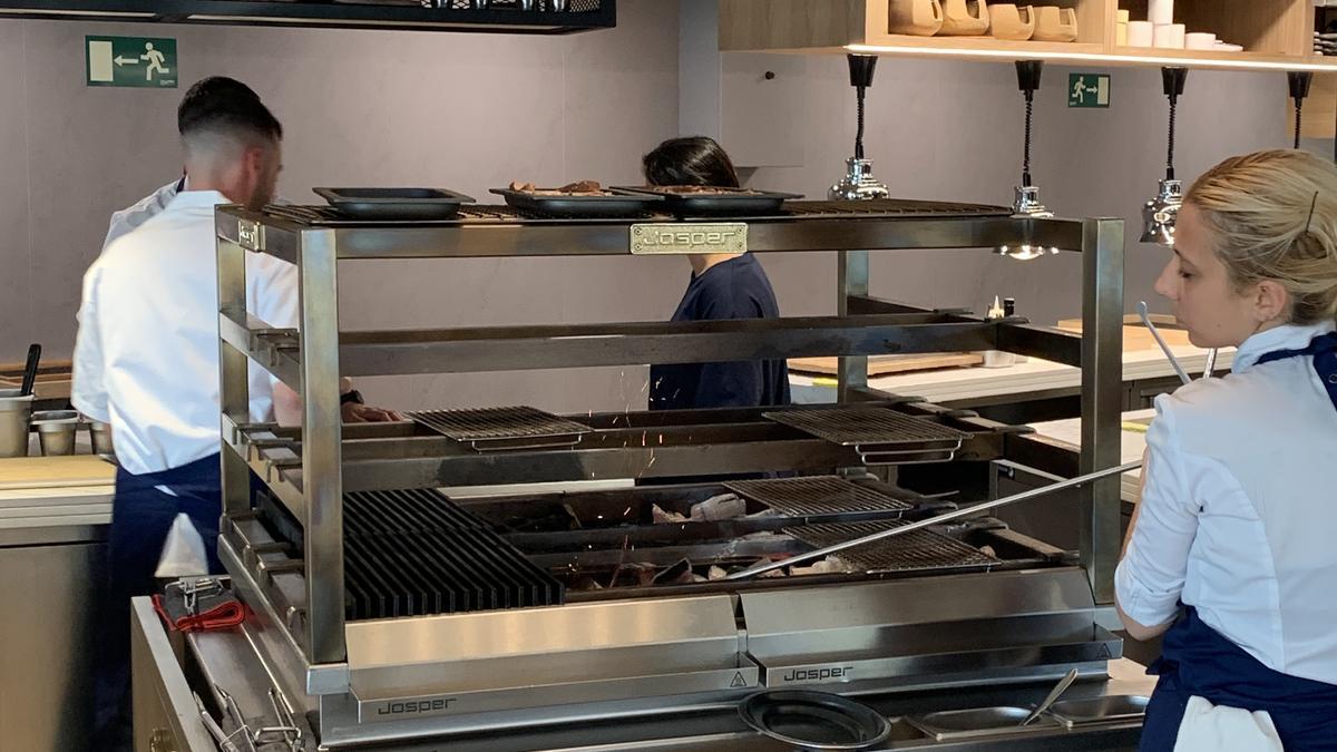 La robata 'king size' del Muka.