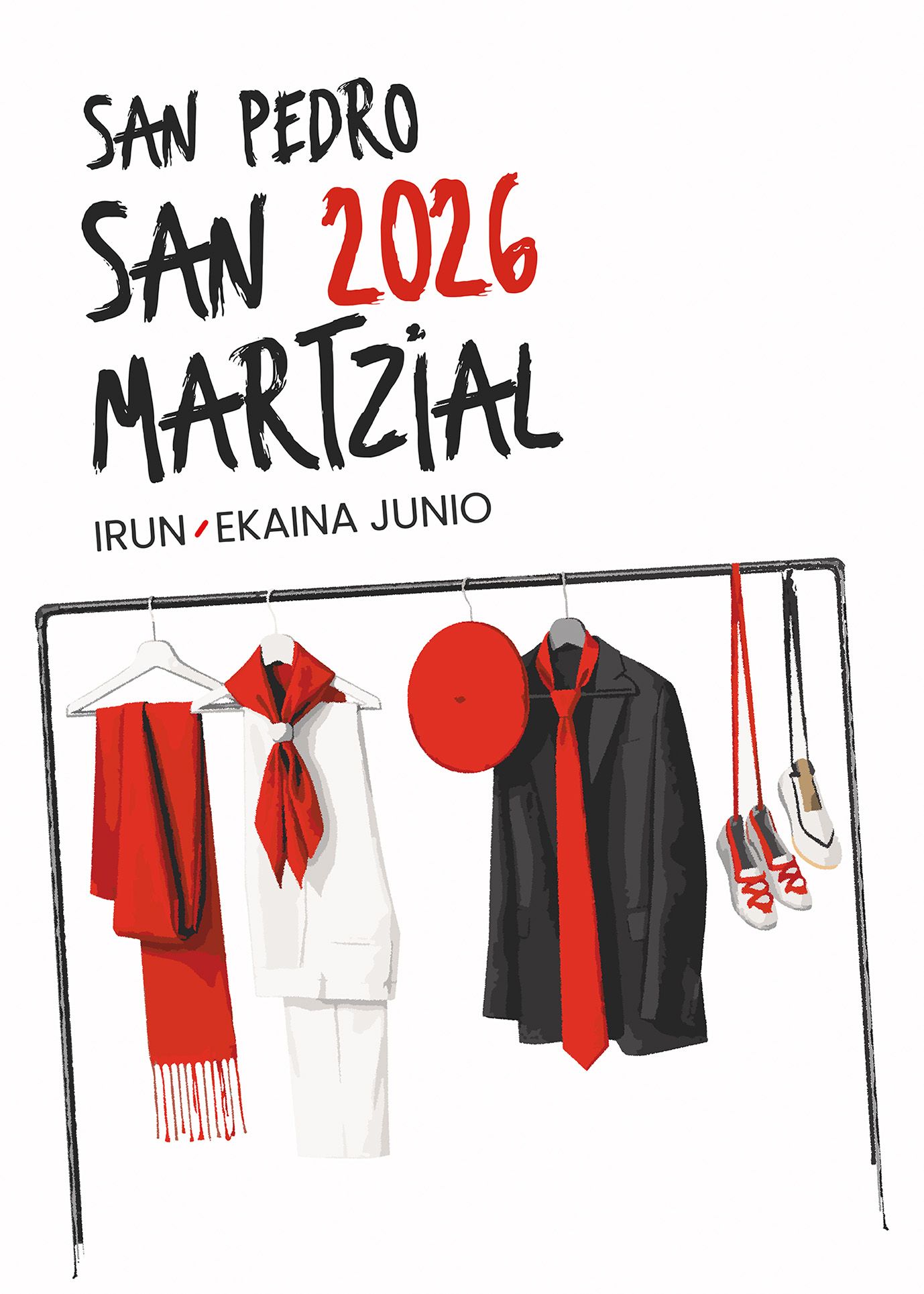 Cartel de las fiestas de San Pedro y San Marcial de 2026