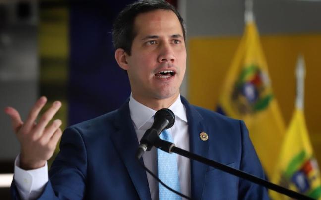 El dirigente opositor venezolano Juan Guaidó. El dirigente opositor venezolano Juan Guaidó.