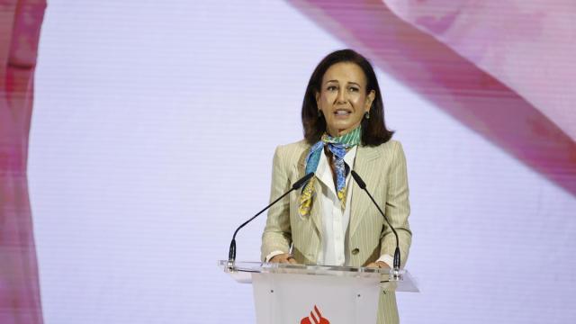 Ana Botín, presidenta del Banco Santander.