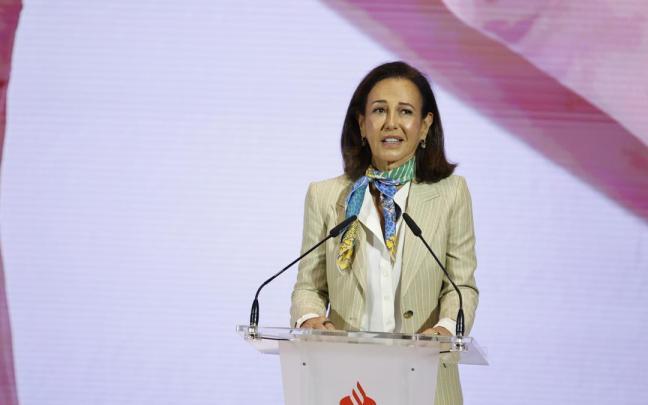 Ana Botín, presidenta del Banco Santander.