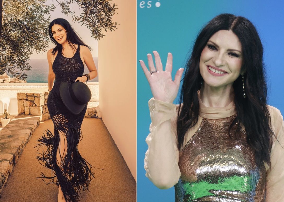 La cantante en una reciente imagen (izda.) compartida en sus redes y fotografiada por agencias (dcha.)