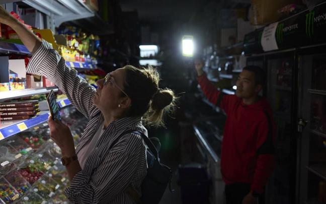 El apagón en todo el Estado español.