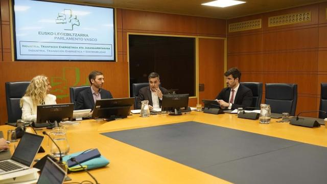 Comparecencia del consejero de Industria, Transición Energética y Sostenibilidad en el Parlamento Vasco