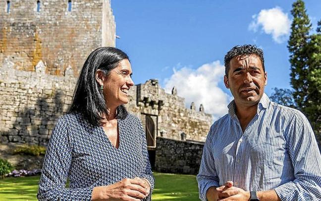 La número dos del PPdeG, Paula Prado, y el presidente de la Diputación de Pontevedra, Luis López. | FOTO: E. P. La número dos del PPdeG, Paula Prado, y el presidente de la Diputación de Pontevedra, Luis López. | FOTO: E. P.