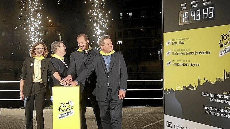 bilbao enciende la cuenta atrás para la grand départ