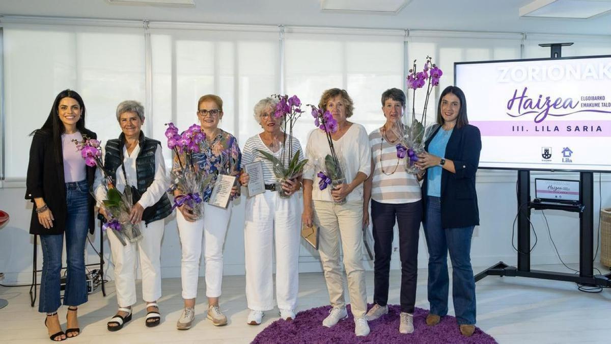 Jasone Osoro sucede al colectivo de mujeres Haizea en el palmarés del premio, que lo ganó el año pasado.