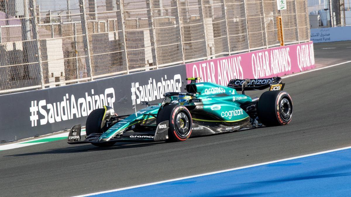 Fernando Alonso en Yeda.