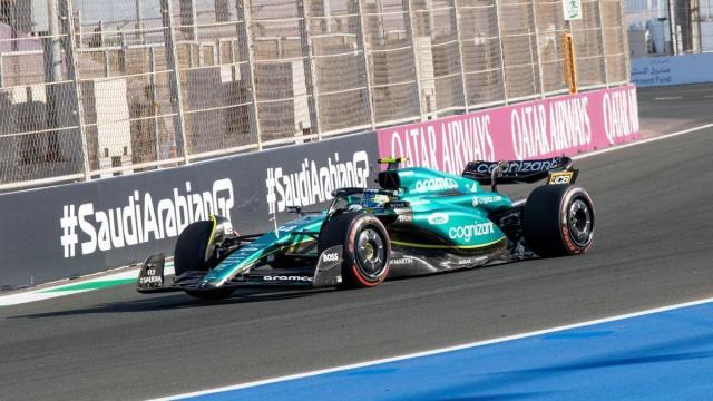 Fernando Alonso en Yeda.