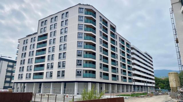 Edificio de las 91 VPO en régimen de alquiler en Salberdin, Zarautz.