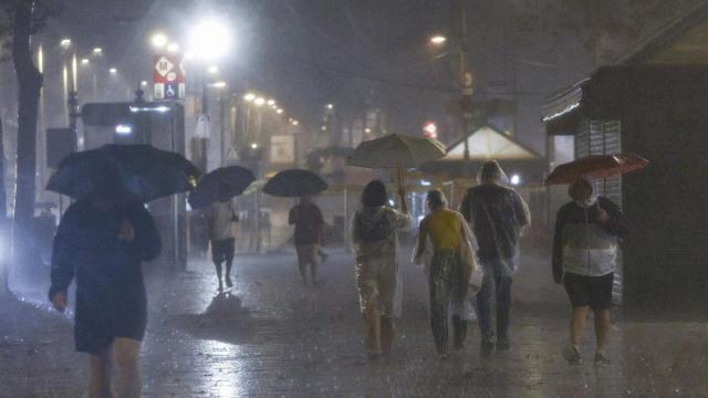 Lluvias torrenciales en Catalunya.