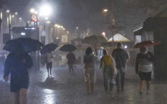 Lluvias torrenciales en Catalunya.