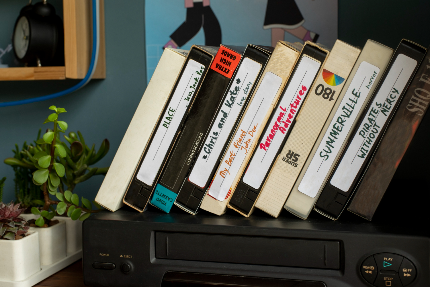 Cintas VHS. FREEPIK
