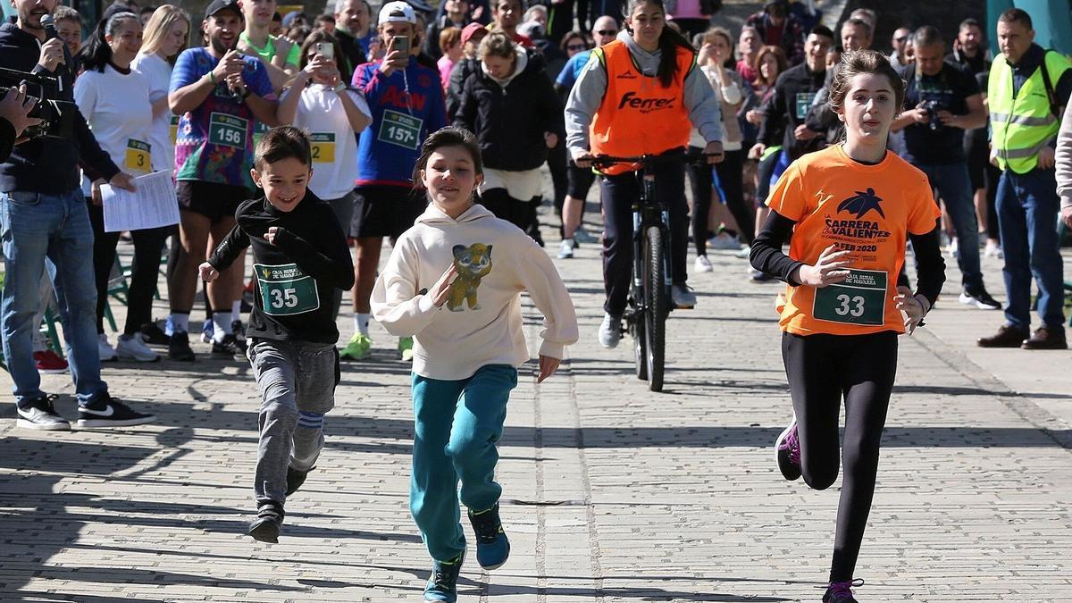 Carrera solidaria por Ucrania en Pamplona