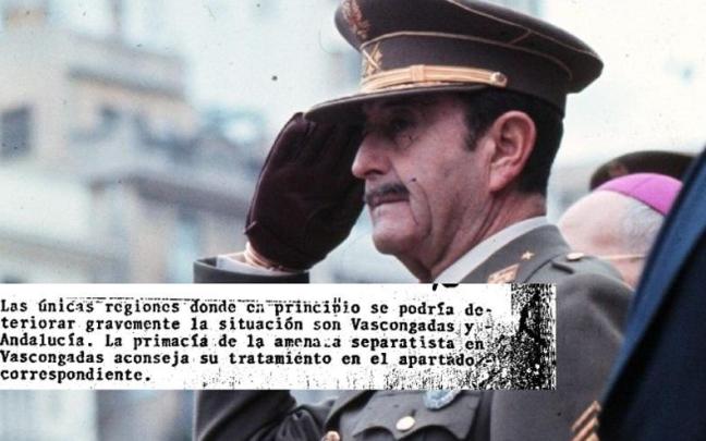 El general golpista Milans del Bosch.