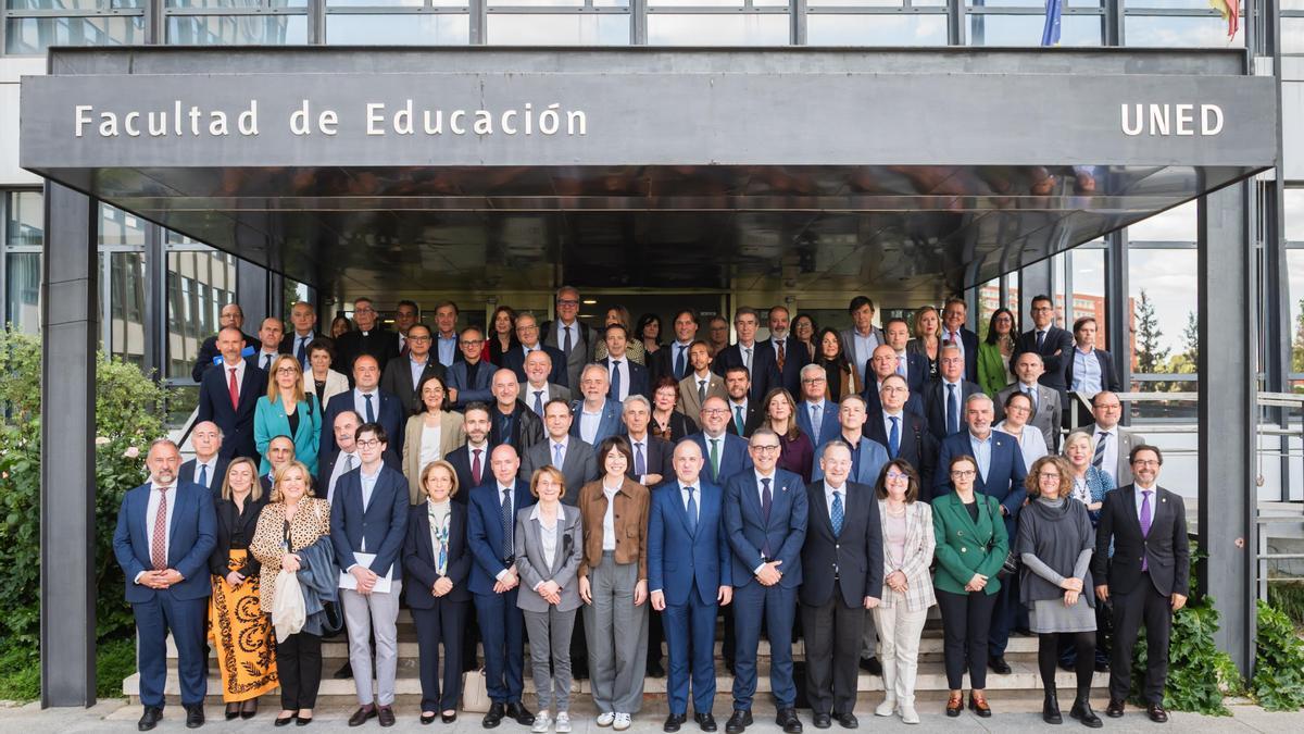 Pleno del Consejo de Universidades celebrado el lunes la sede de la UNED (Madrid)
