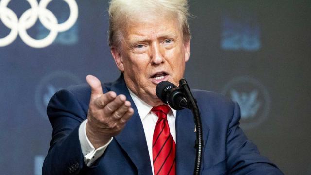 El presidente de EE.UU., Donald Trump