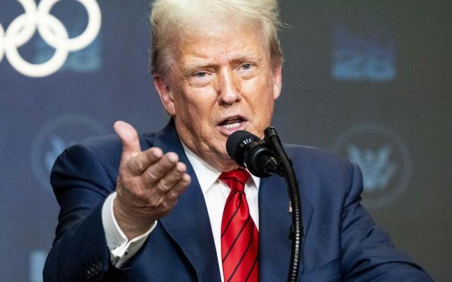 El presidente de EE.UU., Donald Trump