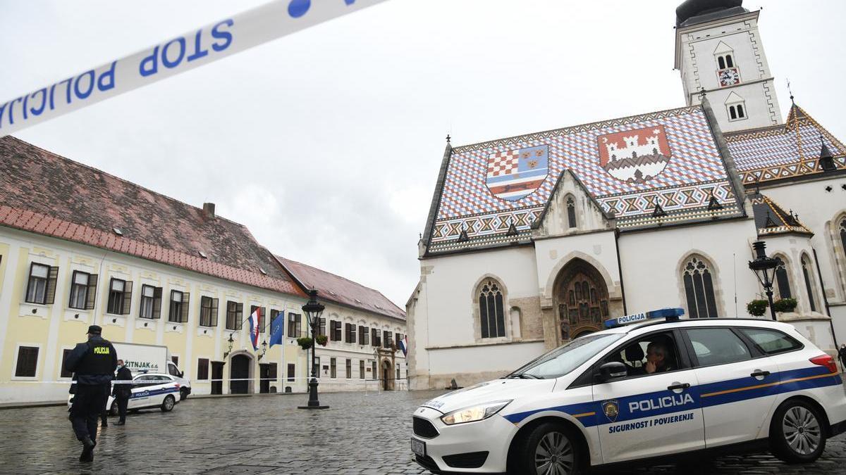 Agentes de la Policía de Croacia en una imagen de archivo.