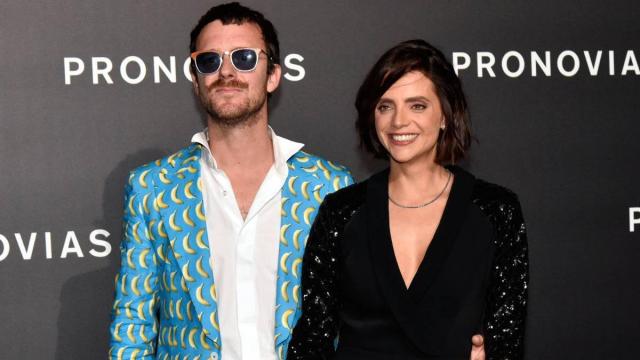 Macarena Gómez junto a su marido, Aldo Comas