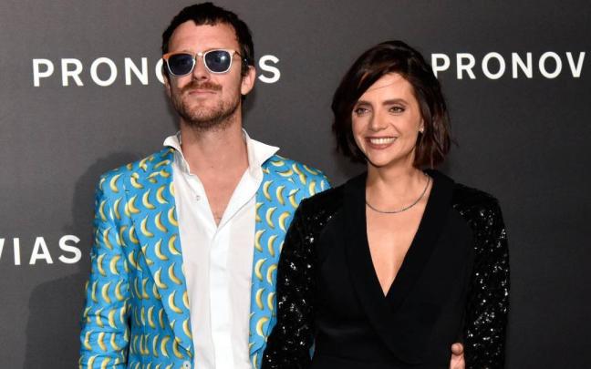 Macarena Gómez junto a su marido, Aldo Comas