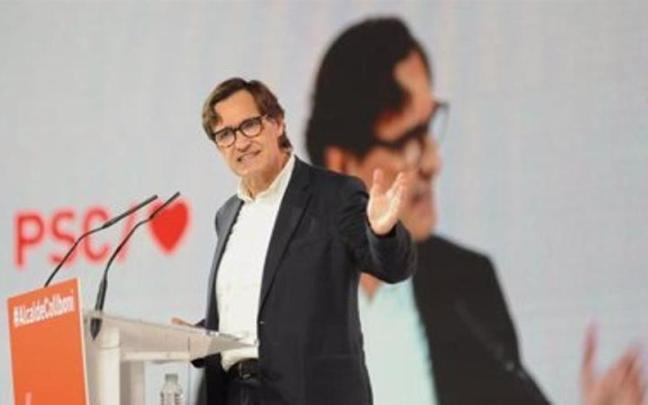 Salvador Illa, diputado en el Parlamento de Catalunya