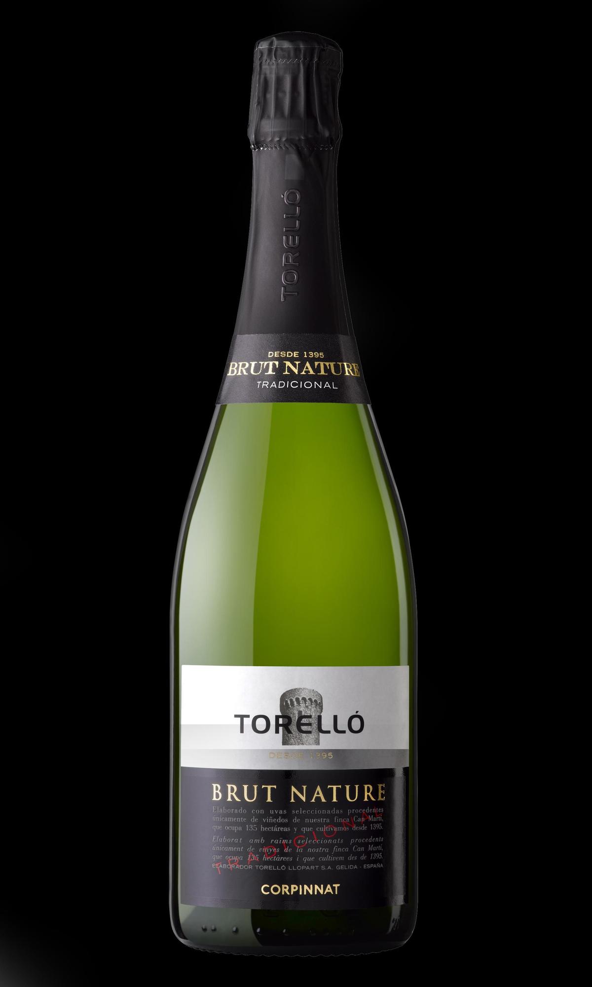 Tradicional Brut Nature Corpinnat, de Torelló Viticultores.