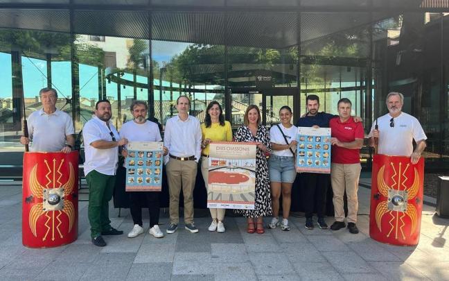 Foto de la rueda de prensa para presentar la decimoquinta edición del festival Dies Oiassonis.