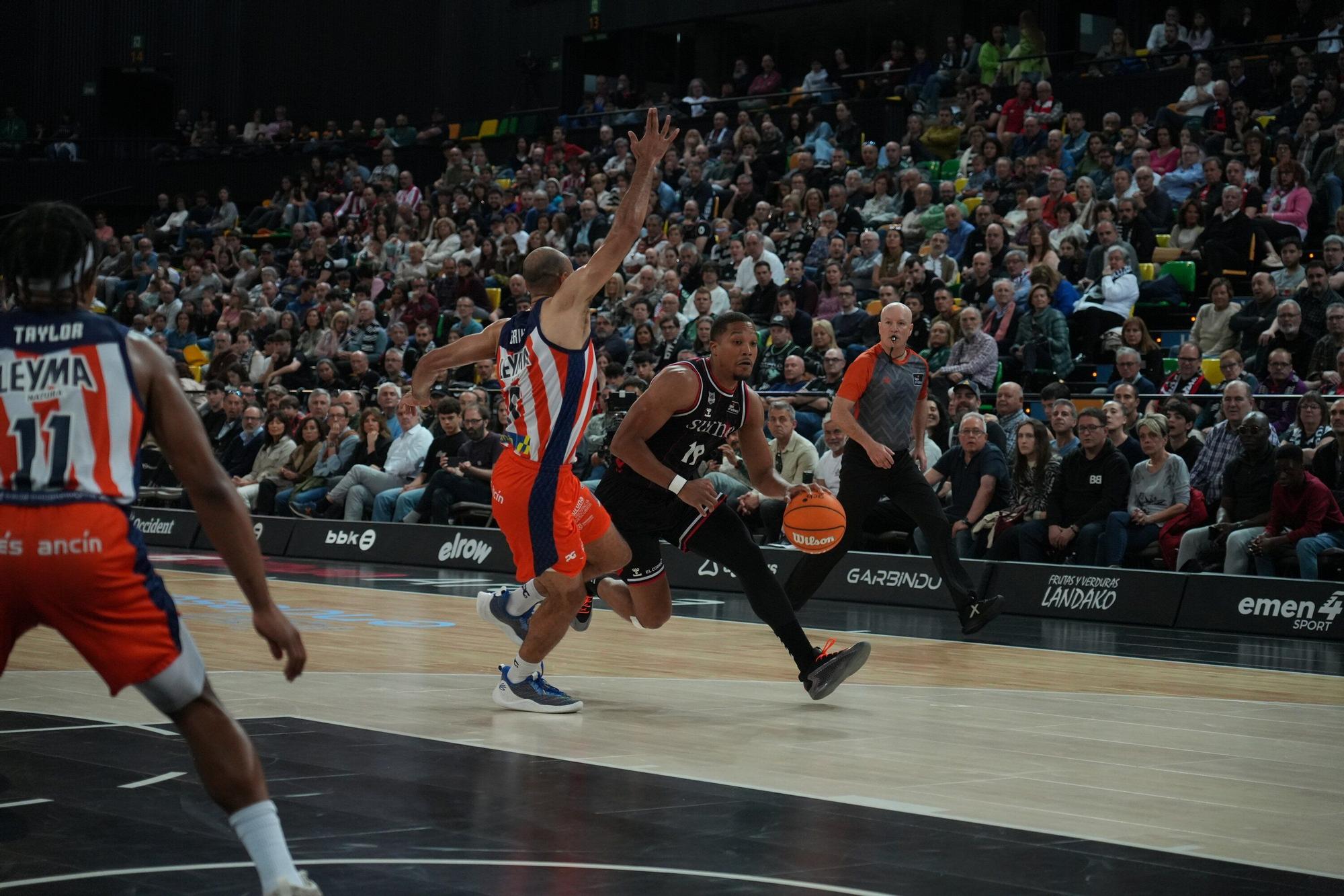 Malwin Pantzar ha sido una de las razones del buen funcionamiento de Bilbao Basket durante esta temporada. / JOSÉ MARI MARTÍNEZ