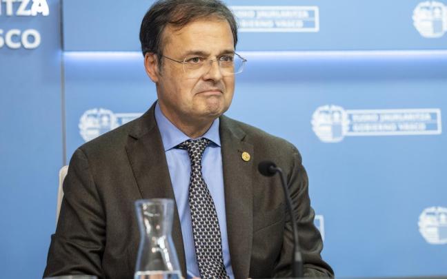 El consejero de Salud del Gobierno Vasco, Alberto Martínez