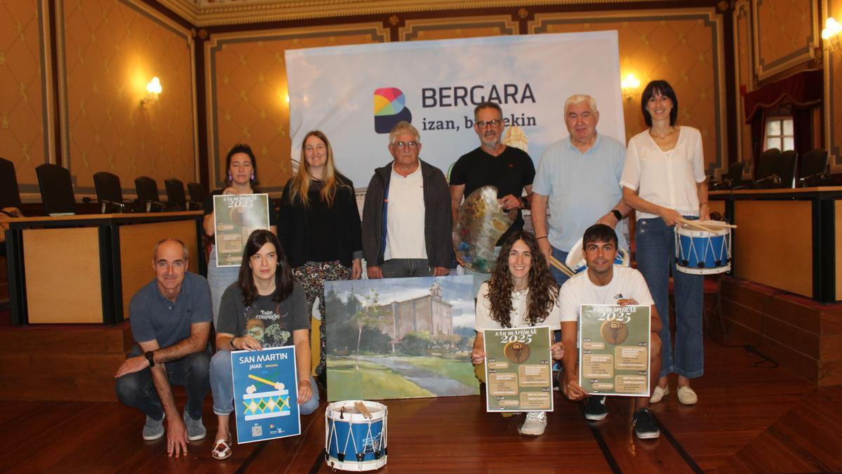 Presentación del programa de las fiestas de San Martín que se celebrarán del 12 al 16 de septiembre.