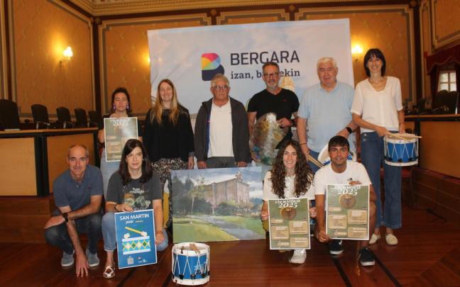 Presentación del programa de las fiestas de San Martín que se celebrarán del 12 al 16 de septiembre.