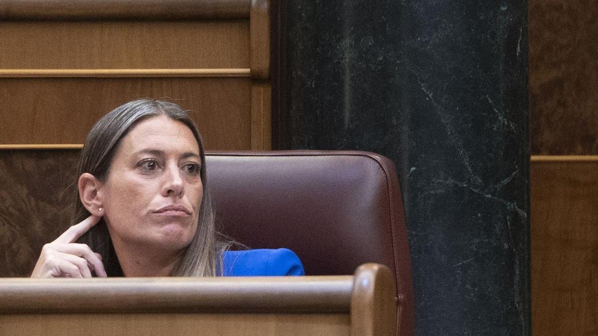 La diputada de Junts Miriam Nogueras durante la Sesión Constitutiva de la XV Legislatura en el Congreso de los Diputados.