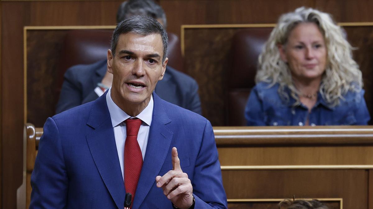 El presidente del Gobierno español, Pedro Sánchez