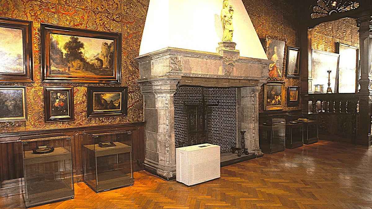 Salón de la casa de Rubens.